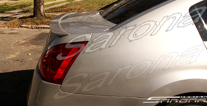 Custom Nissan Maxima Trunk Wing  Sedan (2004 - 2008) - $259.00 (Manufacturer Sarona, Part #NS-027-TW)